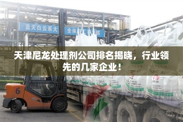 天津尼龍處理劑公司排名揭曉,行業領先的幾家企業!