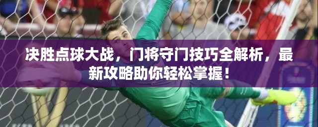 決勝點球大戰,門將守門技巧全解析,最新攻略助你輕松掌握!