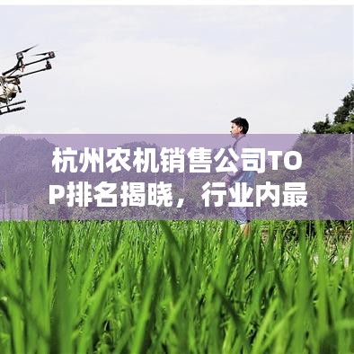杭州農(nóng)機(jī)銷售公司TOP排名揭曉,行業(yè)內(nèi)最受矚目的幾家企業(yè)!