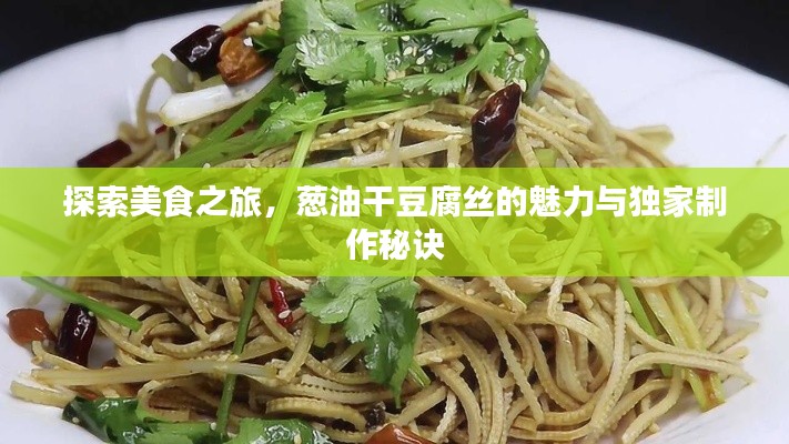 探索美食之旅,蔥油干豆腐絲的魅力與獨家制作秘訣