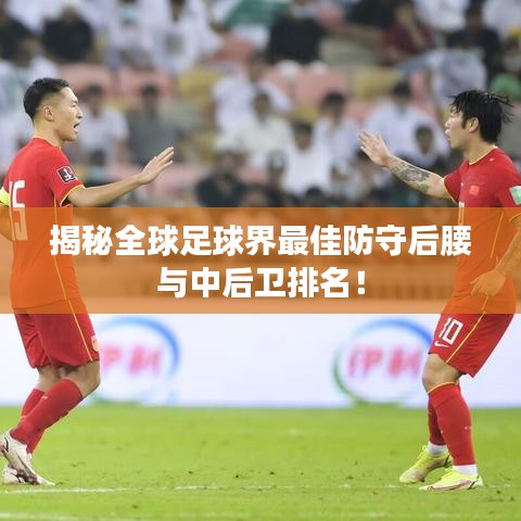 揭秘全球足球界最佳防守后腰與中后衛排名!