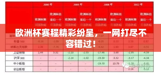 歐洲杯賽程精彩紛呈,一網打盡不容錯過!