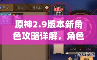 原神2.9版本新角色攻略詳解,角色評價與玩法指南