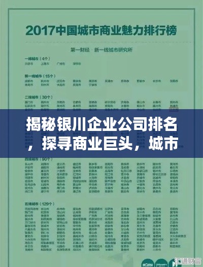 揭秘銀川企業(yè)公司排名,探尋商業(yè)巨頭,城市商業(yè)力量的佼佼者!