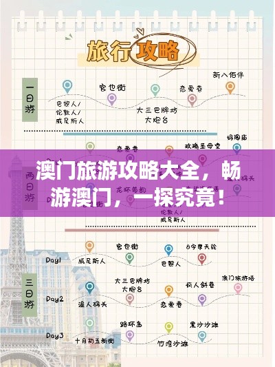 澳門旅游攻略大全,暢游澳門,一探究竟!