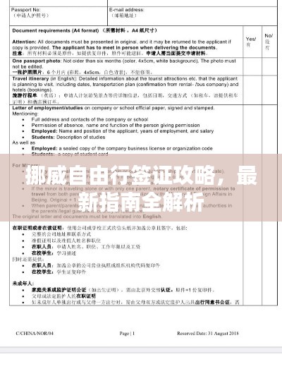 挪威自由行簽證攻略，最新指南全解析