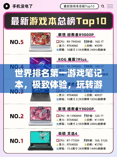 世界排名第一游戲筆記本,極致體驗,玩轉游戲