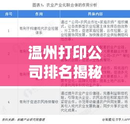 溫州打印公司排名揭秘,市場概述及競爭力分析