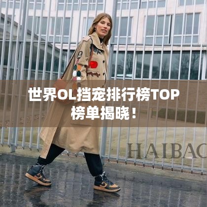 世界OL擋寵排行榜TOP榜單揭曉!