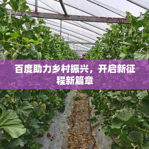 百度助力鄉(xiāng)村振興，開(kāi)啟新征程新篇章