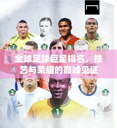 全球足球巨星排名,技藝與榮耀的巔峰見證