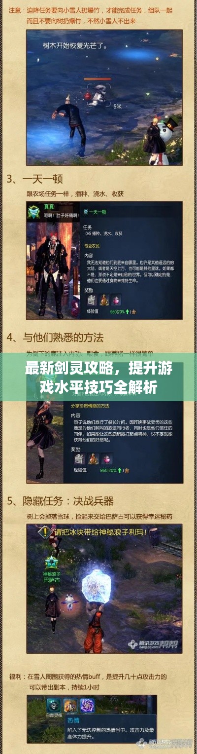 最新劍靈攻略，提升游戲水平技巧全解析