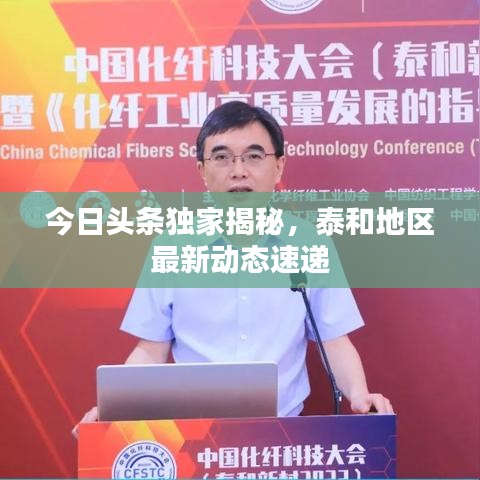今日頭條獨家揭秘,泰和地區(qū)最新動態(tài)速遞
