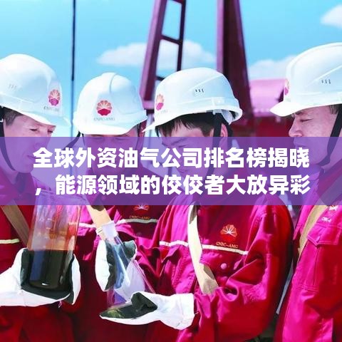 全球外資油氣公司排名榜揭曉，能源領域的佼佼者大放異彩！