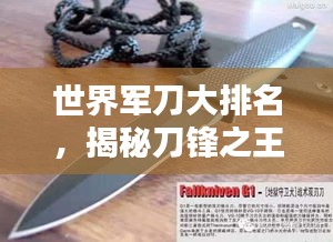 世界軍刀大排名,揭秘刀鋒之王的神秘面紗!
