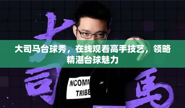 大司馬臺球秀，在線觀看高手技藝，領略精湛臺球魅力