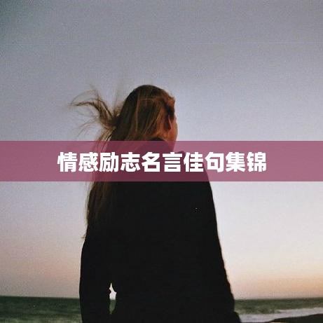 情感勵志名言佳句集錦