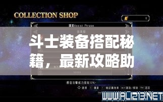 斗士裝備搭配秘籍,最新攻略助你提升戰(zhàn)斗實(shí)力!視頻教程全解析
