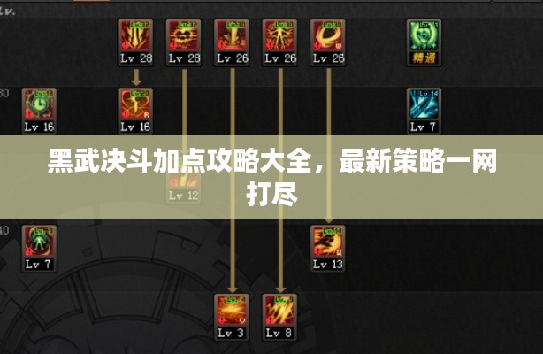 黑武決斗加點攻略大全，最新策略一網打盡